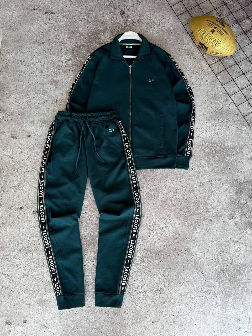 Lacoste Premium Embossed Tracksuit Set