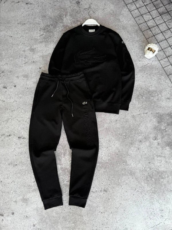 Lacoste™ Premium Embossed Tracksuit Set.