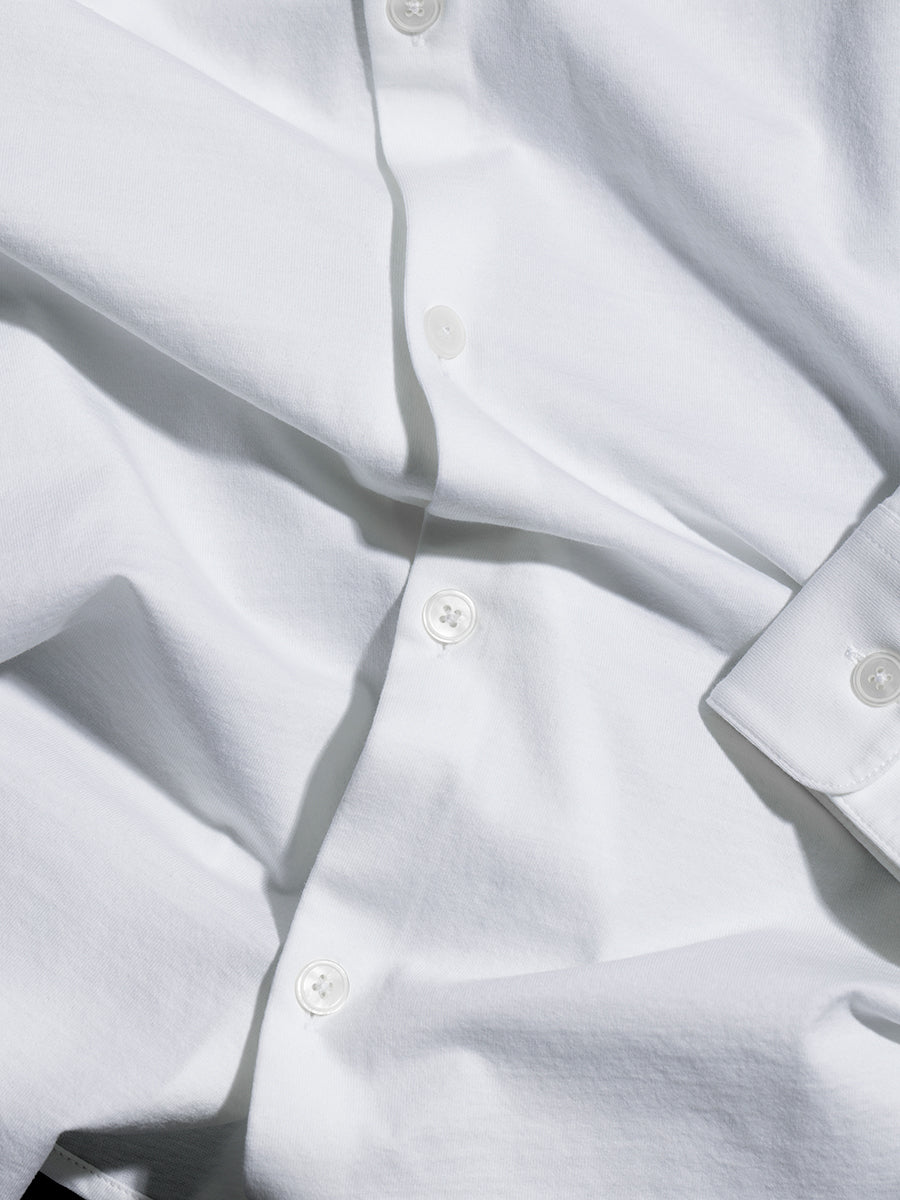 The All Day Shirt Jersey || White