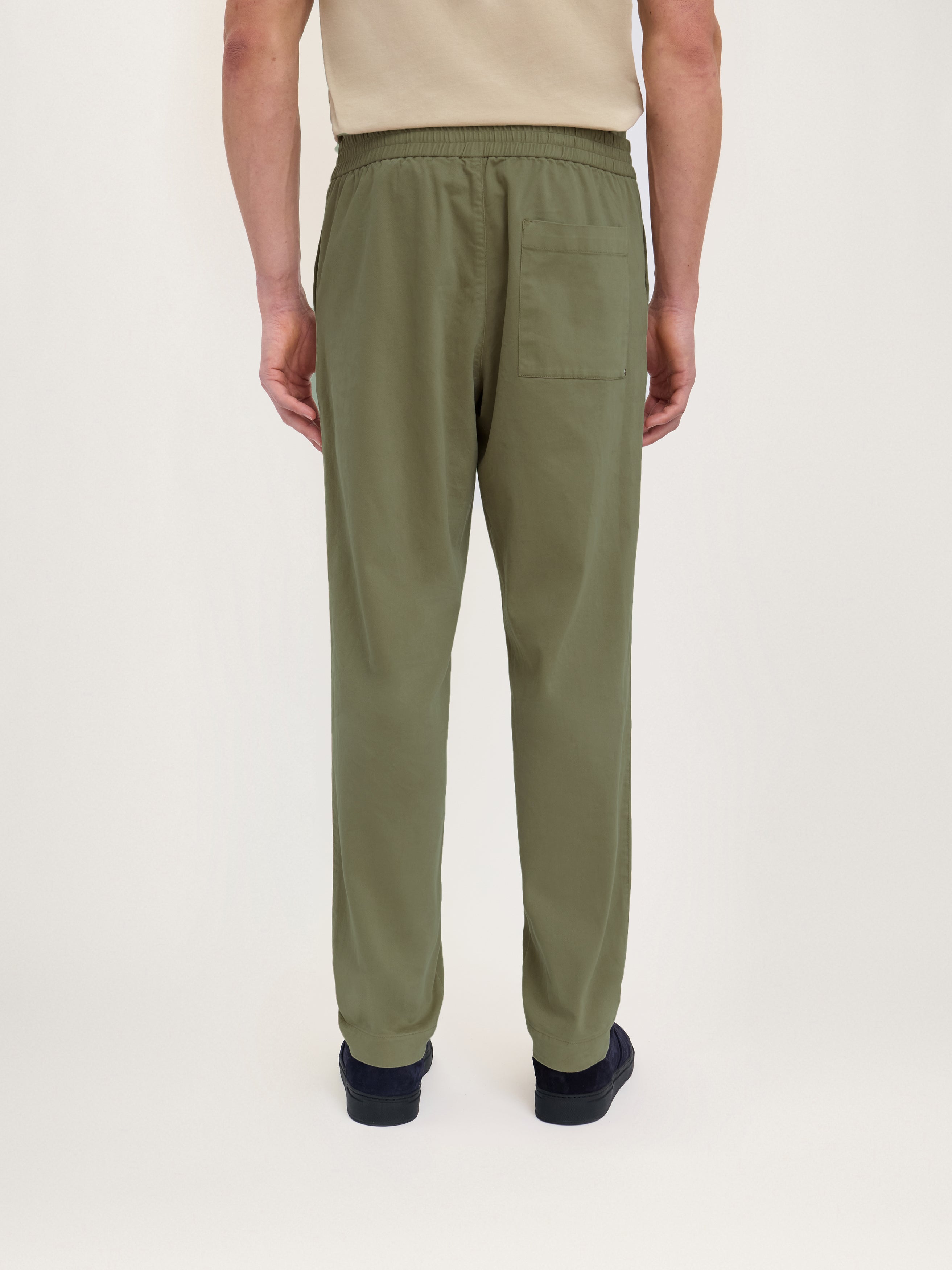 The Easy Trouser || Moss | Organic Cotton