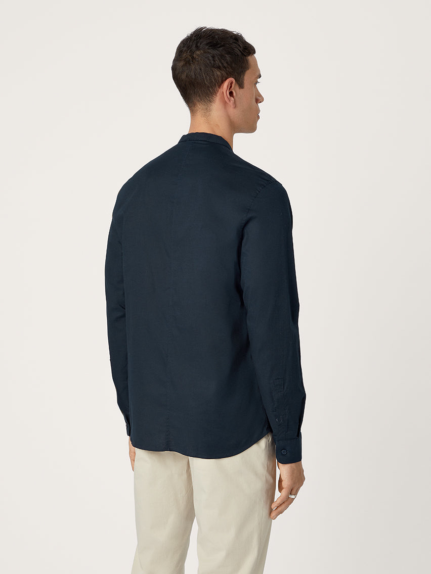 The All Day Shirt || Navy | Pinpoint Cotton