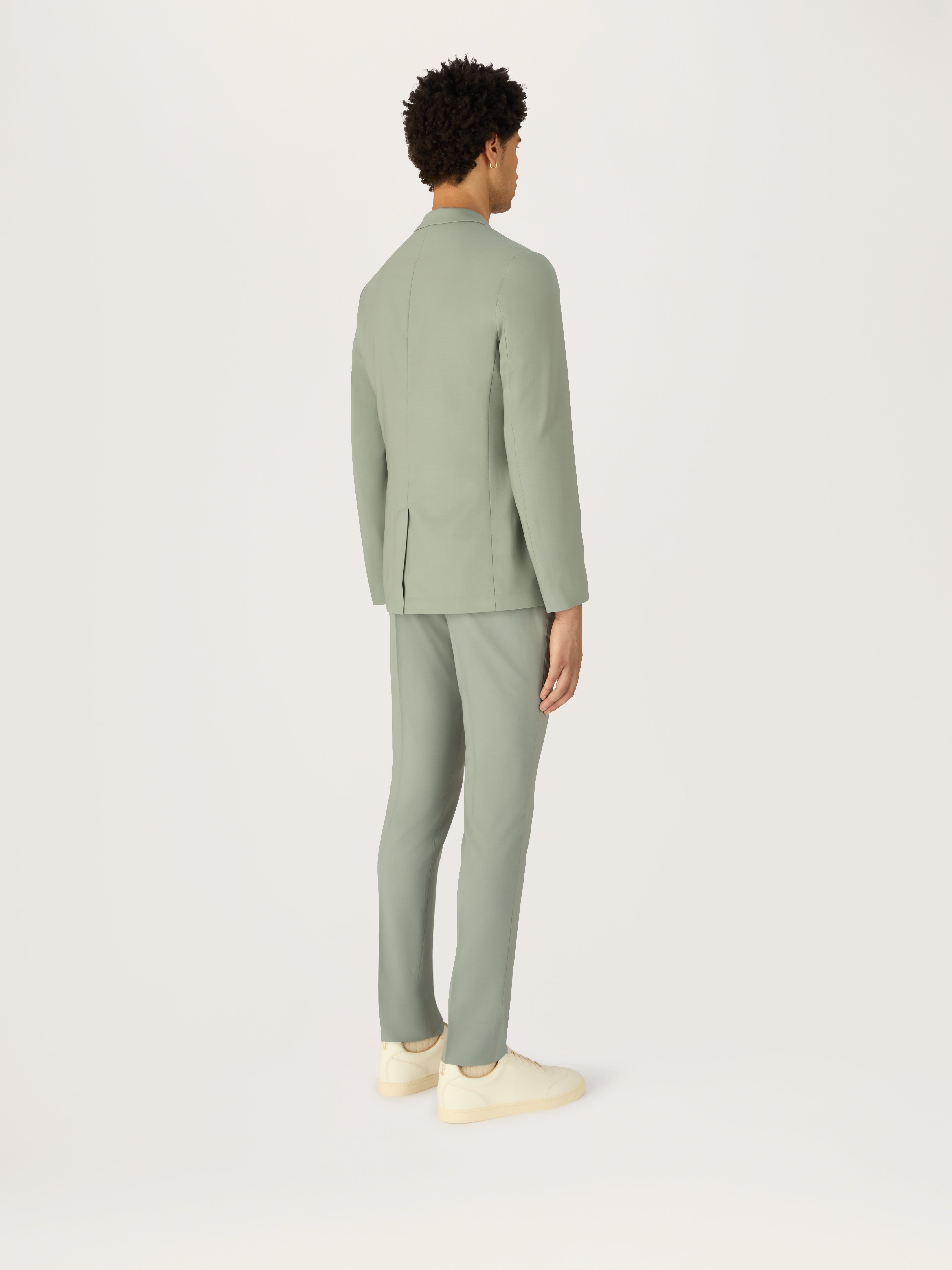 The Tropical Wool 24 Blazer || Sage | Tropical Wool